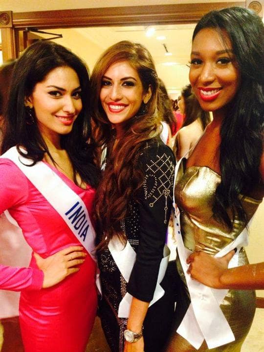 Jhataleka Malhotra (India) at Miss International 2014