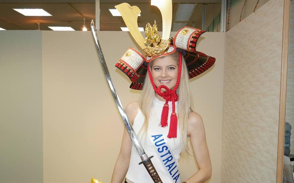 Alexandra Britton - Miss International 2016 Finalist (Photo Credits: Official Facebook/ Miss International Organization)