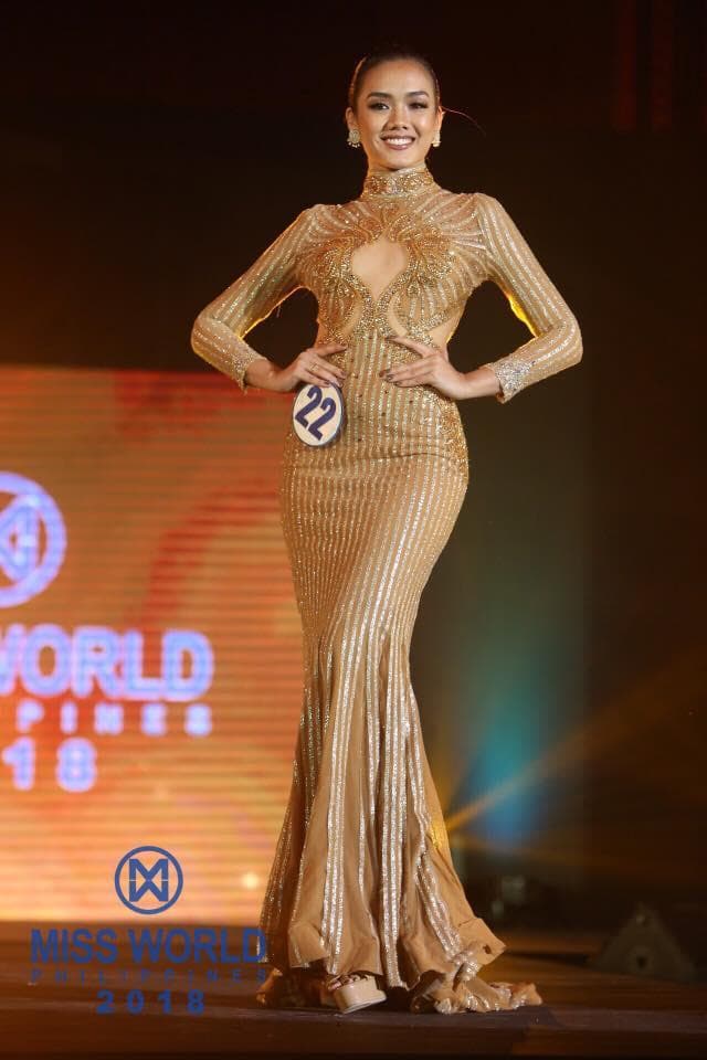 Elaiza Dee Rodriguez Alzona - Miss World Philippines 2018 Finalist (Photo Courtesy: Miss World Philippines Official FaceBook)