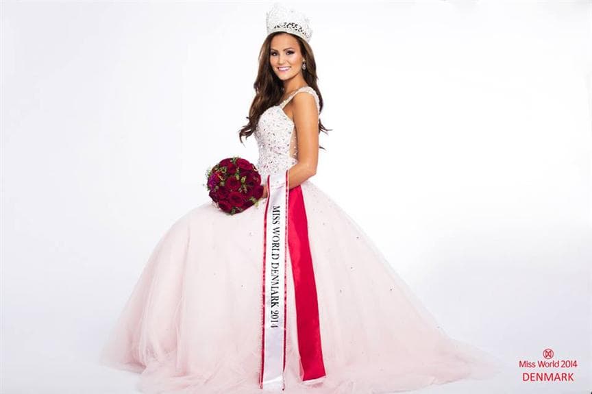 Pernille Sørensen (Denmark) Miss World 2014 (Courtesy: Official Facebook page)