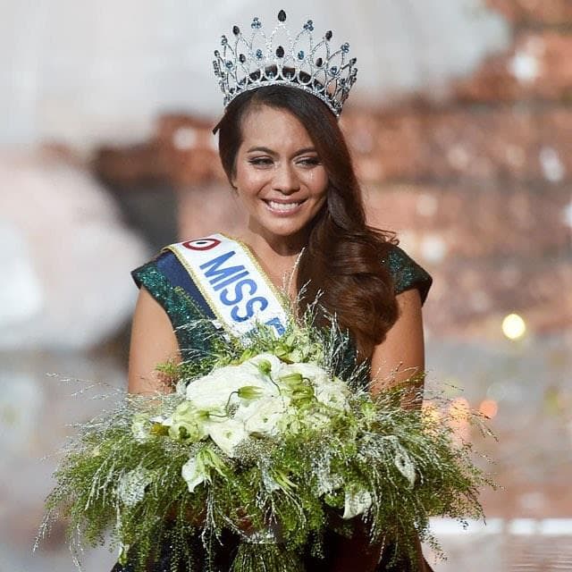 Vaimalama Chaves winner Miss France 2019