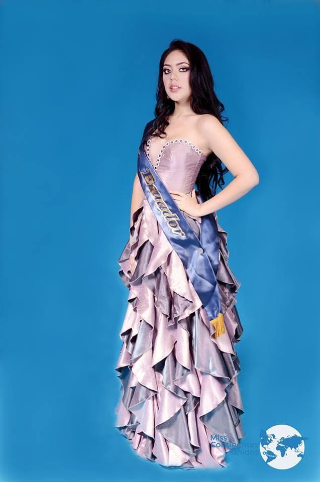 Maria Cecilia Drouet Contreras contestant from Ecuador for Miss United Continents 2016 (Photo Credits: Miss United Continents Facebook Official)
