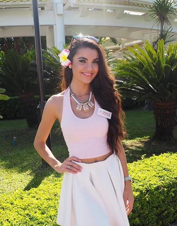 Hannah Bado Contestant from Gibraltar for Miss World 2015