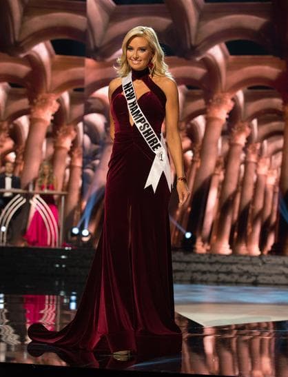 Jessica Strohm Contestant in Evening Gown during the Preliminary competition (Photo Credits: Miss USA Official)