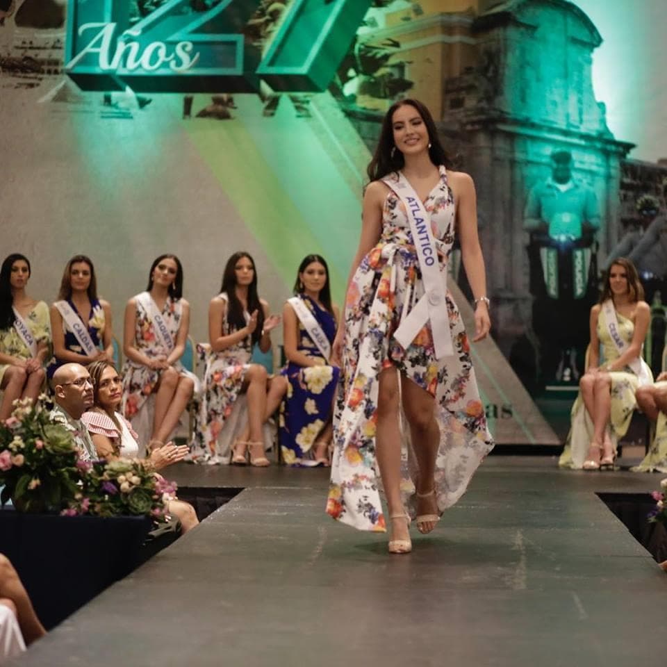 María Alejandra Vengoechea Cárcamo from Atlántico, Finalist Miss Colombia 2019/ Señorita Colombia 2019 (Photo Source: Concurso Nacional de Belleza Colombia Official)