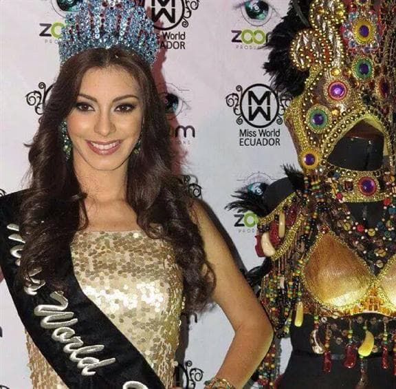 Virginia Limongi Silva (Ecuador) Miss World 2014 (Courtesy: Official Facebook page)