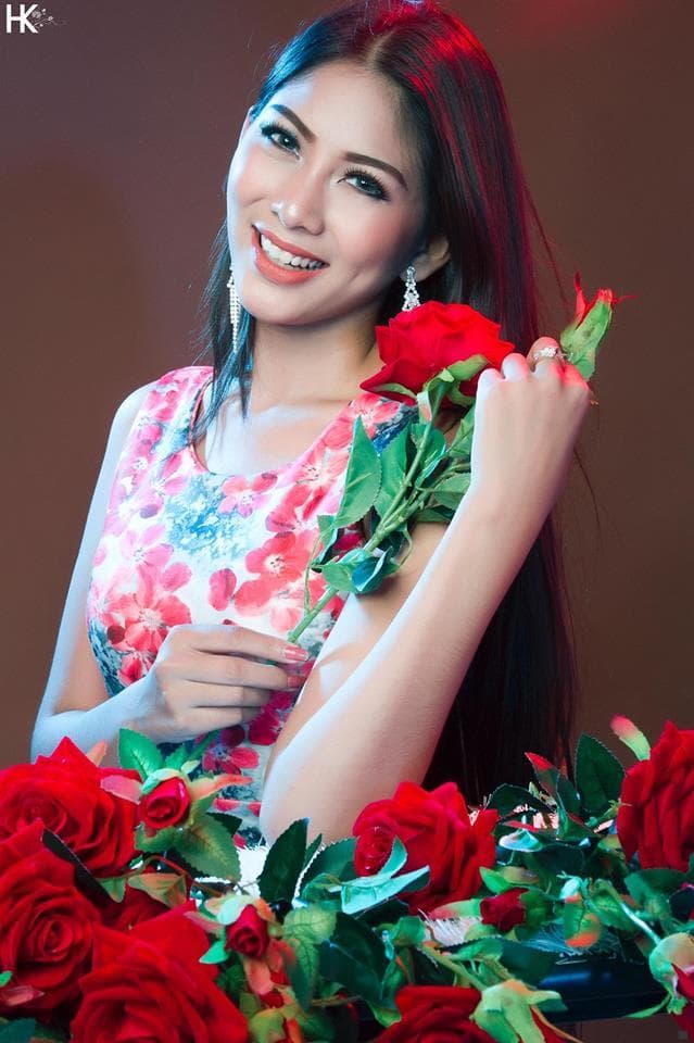 Nang Cherry Miss Yangon (South) - Finalist Miss Golden Land Myanmar 2018 (Photo Courtey: MGLM Official)
