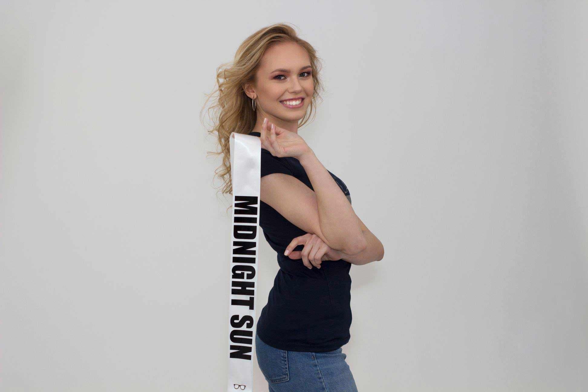 Katrín Lea Elenudóttir, Miss Midnight Sun 2018 - for Miss Universe Iceland 2018 (Photo Courtesy: MU Iceland/ Contestant FaceBook/ Instagram)
