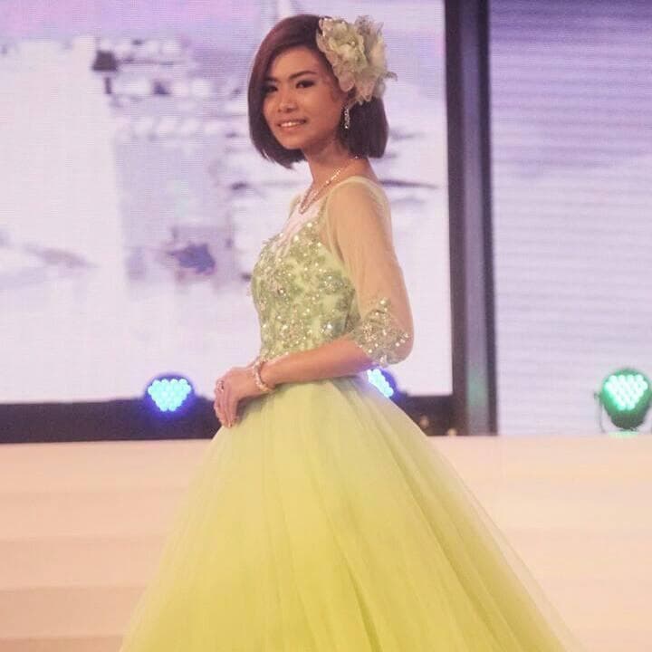 Thin Thae Bo Miss Golden Land Myanmar 2015 Finalist (Photo Courtesy - Official Facebook)