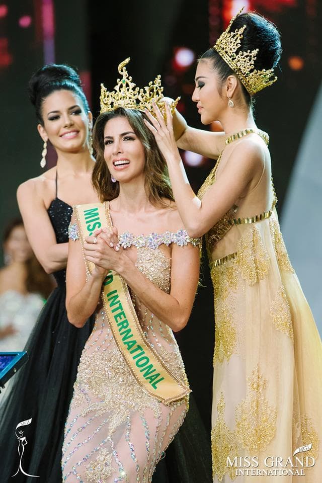 María José Lora From Peru winner Miss Grand International 2017 (Photo Courtesy: MGI Official)