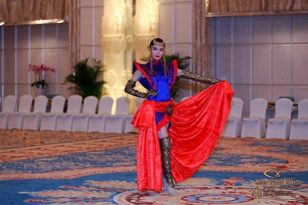 Namshiryn Anu Contestant from Mongolia for Miss World 2015 (Miss World 2015 Official)