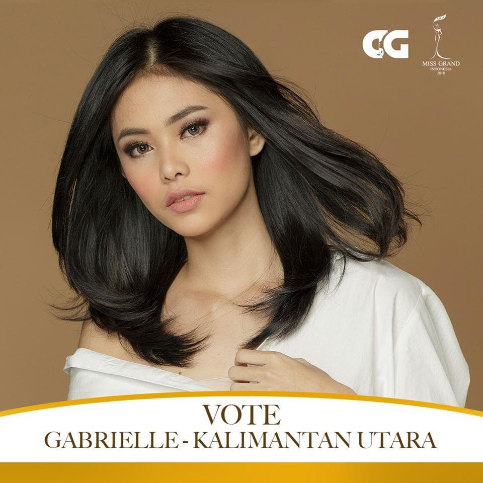 Gabrielle Andrianne Assa Miss Grand Kalimantan Utara 2018 - Finalist Miss Grand Indonesia 2018 (Photo Courtesy: MGI Official)