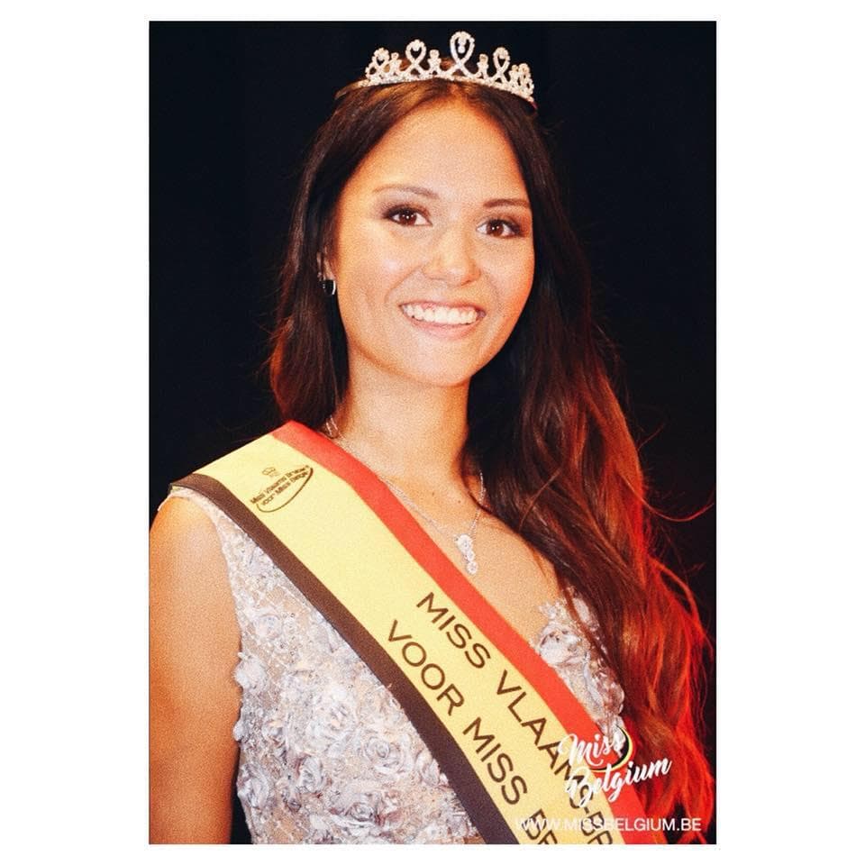 Shana Vanfraechem Finalist Miss België 2019/ Miss Belgium 2019 (Photo Courtesy: Miss Belgium Official)