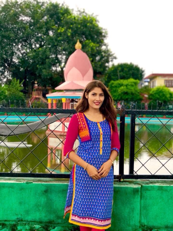 Sandhya Adhikari Miss Nepal 2018 Contestant No. 5 (Photo Credit: Miss Nepal/ Candidate Official FaceBook/ Instagram)