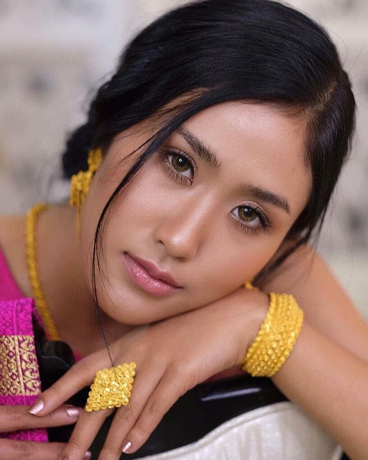 On-anong Homsombath Miss Universe Laos 2018, Miss Universe 2018 Contestant (Photo Courtesy: Miss Universe/Candidate FaceBook/ Instagram)