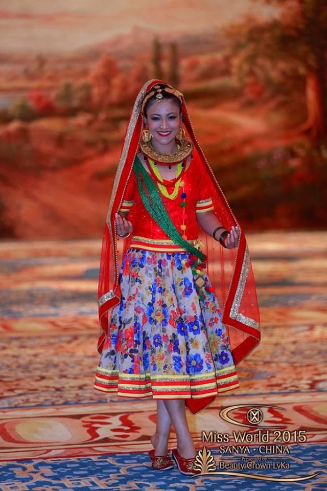 Evana Manandhar Contestant from Nepal for Miss World 2015