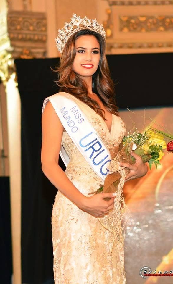 Sherika de Armas from Uruguay for Miss World 2015