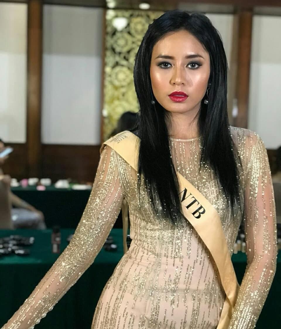 Maya Dian Miss Grand Nusa Tenggara Barat 2018 - Finalist Miss Grand Indonesia 2018 (Photo Courtesy: MGI Official)
