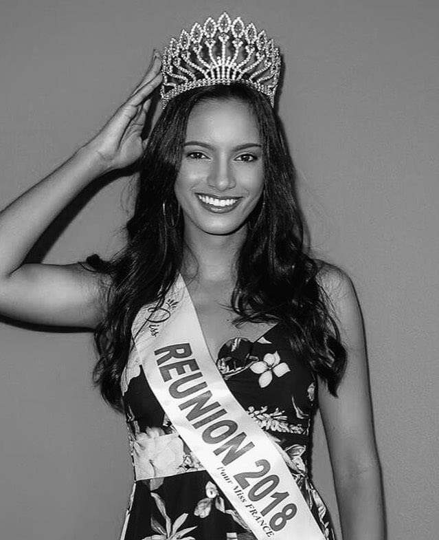 Morgane Soucramanien Miss Réunion 2018, Finalist Miss France 2019 (Photo Credits: Miss France/ Contestant Official FaceBook)
