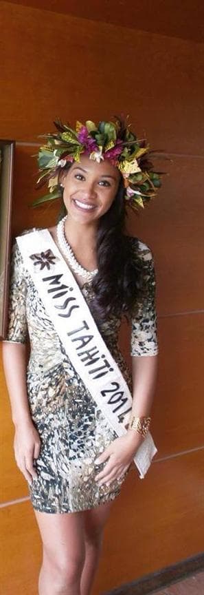 Hinarere Taputu (Tahiti)  - Courtesy Miss France Official