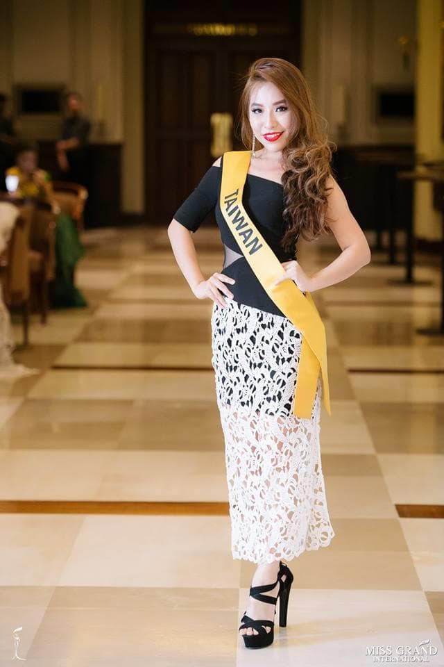 Tania Tan Yi Rong Miss Grand Taiwan 2018, Finalist Miss Grand International 2018 (Photo Courtesy: MGI Official)