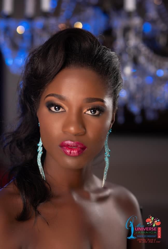 Bermadine Fraser - Contestant for Miss Universe Jamaica 2018 (Photo Courtesy: MU Jamaica Official)