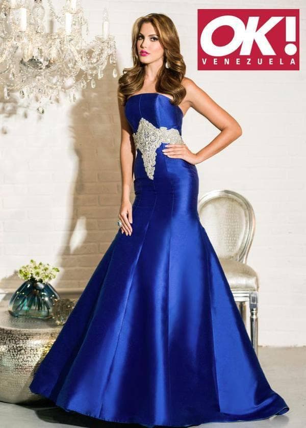 Anyela Galante Salerno Contestant from Venezuela in Long Gown for Miss World 2015 (Photo Credits: OK Venezuela)