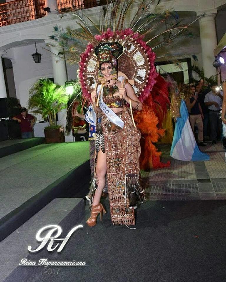Karla María López Berumen Reina Hispanoamericana Mexico 2017 (Photo Courtesy: Reina Hispanoamericana/ FaceBook Official)