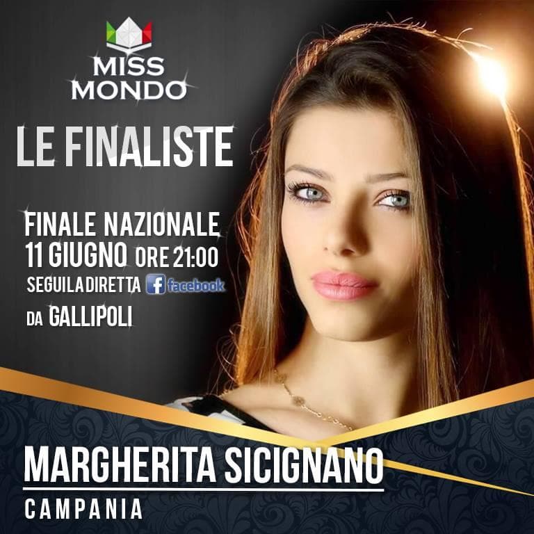Margherita Sicignano Miss Mundo Campania 2017 - Contestant for Miss Mondo Italia 2017/ Miss World Italy 2017 (Photo Courtesy Miss Mundo Italia Official)