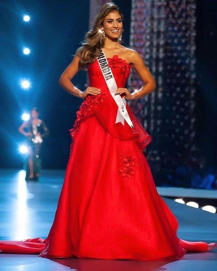 Valeria Morales Delgado Miss Universe Colombia 2018, Miss Universe 2018 Contestant at Evening Gown Competition (Photo Courtesy: Miss Universe/Candidate FaceBook/ Instagram)