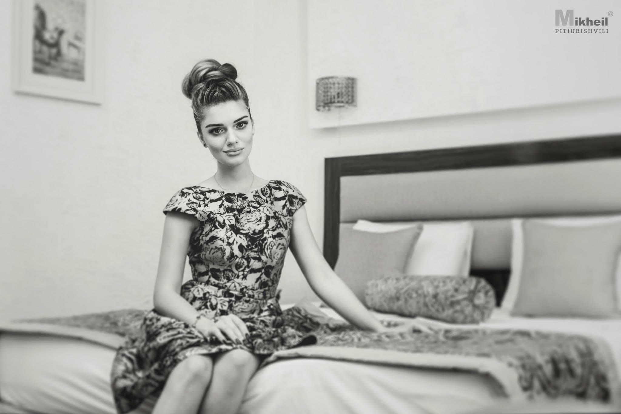 Janet Kerdikoshvili Contestant from Georgia for Miss Universe 2015 (Photo Courtesy: Mikheil Pitiurishvili)