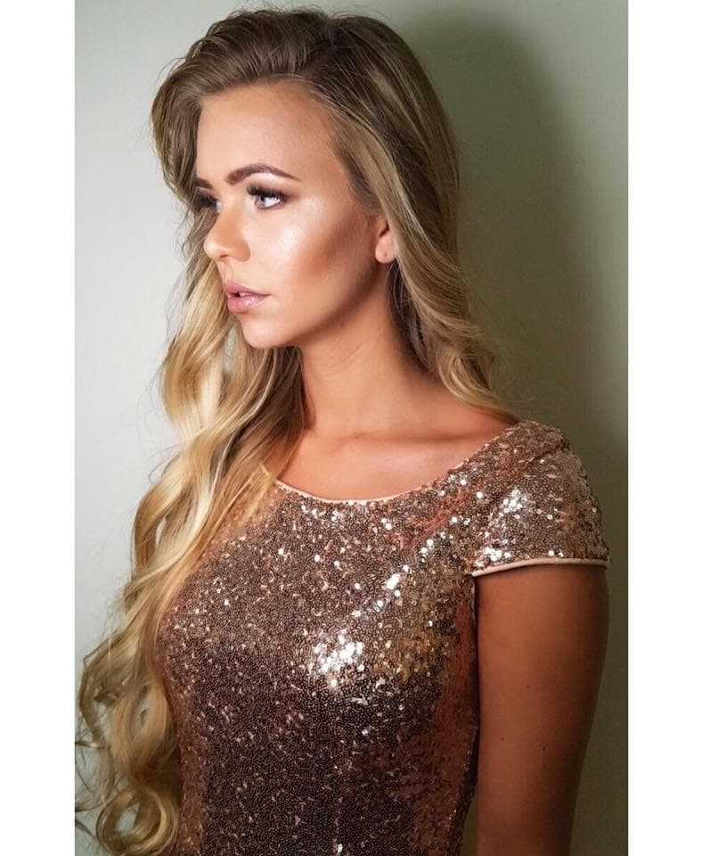 Claudia Huegen Finalist Miss World Netherlands 2018/ Miss World Nederland 2018 (Photo Courtesy: Miss World Nederland/ FaceBook Official)