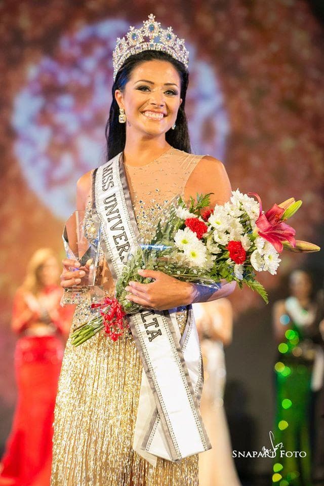 Martha Fenech winner Miss Universe Malta 2016