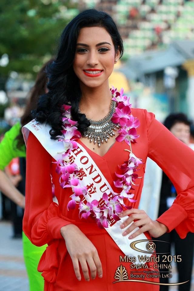 Gabriela Salazar Contestant from Honduras for Miss World 2015 (Photo Credits: Miss World Official)