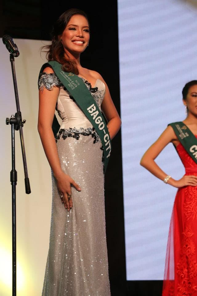 Catherine Joy Marin Contestant Miss Philippines Earth 2015 Evening Gown Competition