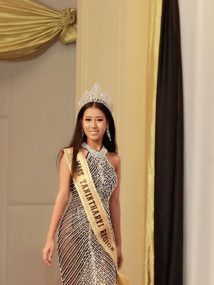 Htet Lin Htwe (Sam) Miss Thanintharyi Region - Finalist Miss Golden Land Myanmar 2018 (Photo Courtey: MGLM Official)