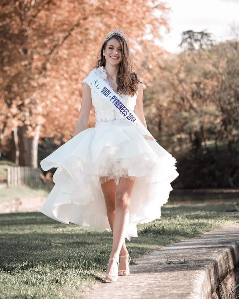 Axelle Breil Miss Midi-Pyrénées 2018, Finalist Miss France 2019 (Photo Credits: Miss France/ Contestant Official FaceBook)