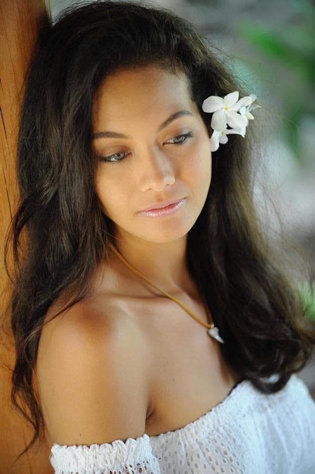Vaimalama Chaves Miss Tahiti 2018, Finalist Miss France 2019 (Photo Credits: Miss France/ Contestant Official FaceBook)