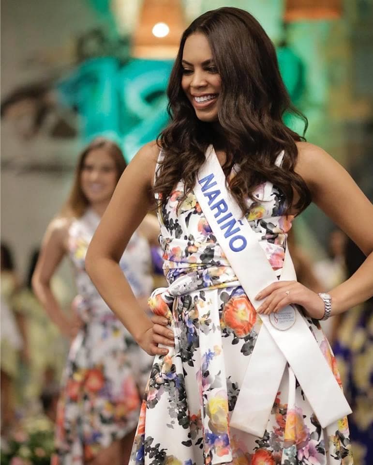 Carolina Salazar Sierra from Nariño, Finalist Miss Colombia 2019/ Señorita Colombia 2019 (Photo Source: Concurso Nacional de Belleza Colombia Official)