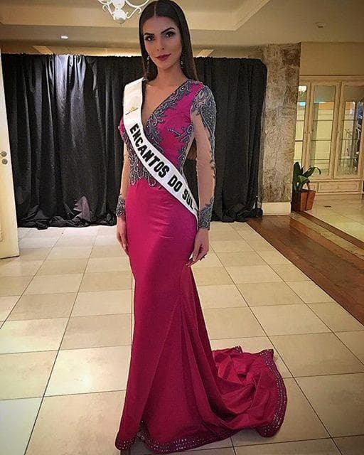 Francielly Ouriques Contestant from Brazil for Reinado Internacional del Cafe 2017 (Photo Credits: Facebook Official)