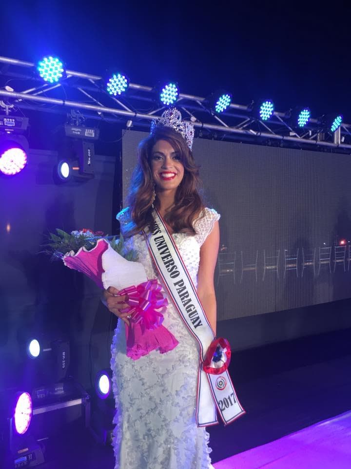Ariela Machado From Amambay winner Miss Universe Paraguay 2017 (Photo Credit: Facebook Official)