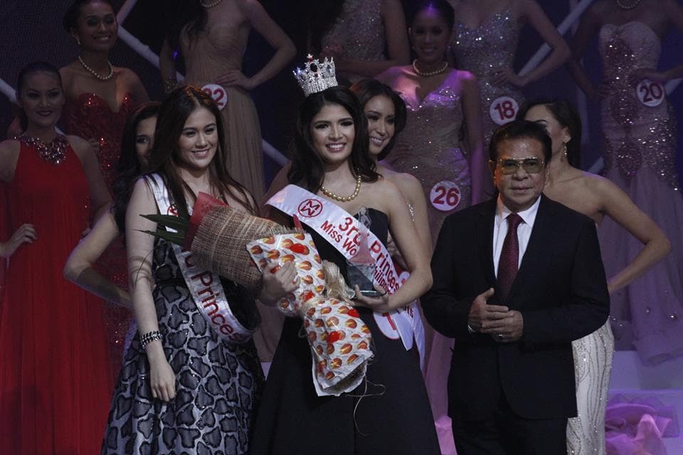Maria Vanessa Wright Miss World Philippines 2015 Third Runner-Up