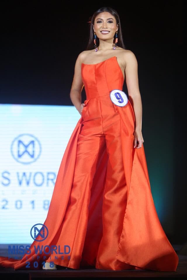 Arienne Louise Braga Calingo - Miss World Philippines 2018 Finalist (Photo Courtesy: Miss World Philippines Official FaceBook)