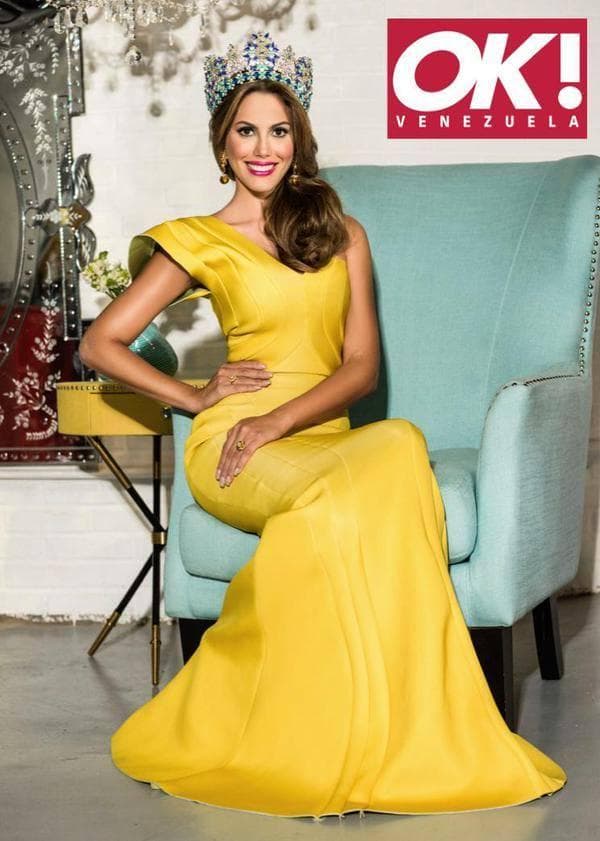 Anyela Galante Salerno Contestant from Venezuela in Long Gown for Miss World 2015 (Photo Credits: OK Venezuela)