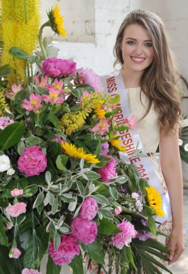 Amber Twell Miss Cambridgeshire for Miss England 2015