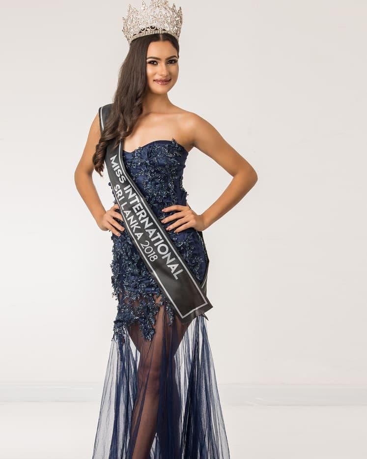 Natalee Theresa Fernando Miss International Sri Lanka 2018, Finalist Miss International 2018 (Photo Source: Miss International Organization)