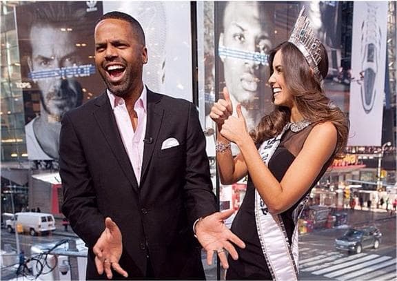 Paulina Vega Miss Universe 2014 from Colombia on her Media Tour