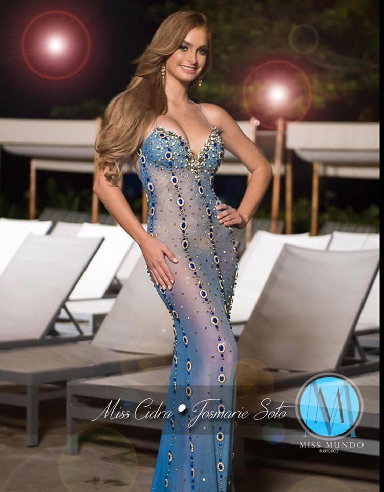 Josmarie Soto Mercado Miss Intercontinental Puerto Rico 2017 - Finalist for Miss Intercontinental 2017 (Photo Courtesy - Miss Intercontinental/ Facebook Official)