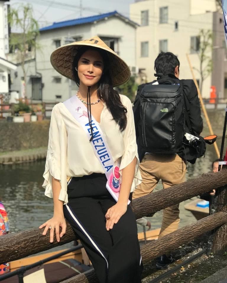 Mariem Claret Velazco García Miss International Venezuela 2018, Finalist Miss International 2018 (Photo Source: Miss International Organization)