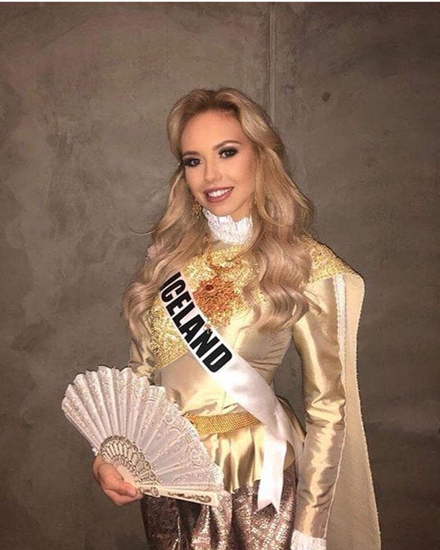 Katrín Lea Elenudóttir Miss Universe Iceland 2018, Miss Universe 2018 Contestant (Photo Courtesy: Miss Universe/Candidate FaceBook/ Instagram)